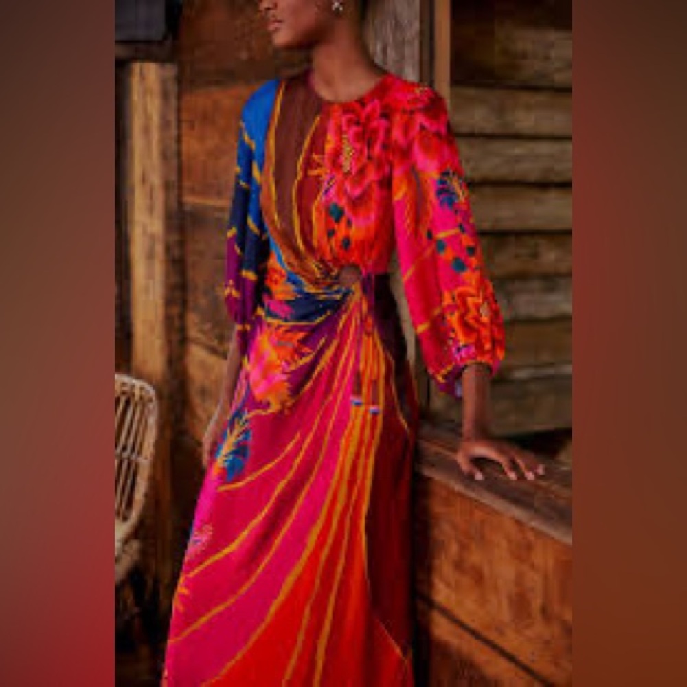 FARM RIO women’s vintage wave size small NWT